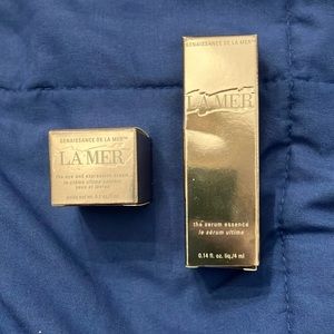 La Mer Genaissance mini serum and the eye and expression cream